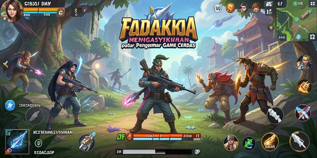 Tampilan gameplay <strong>47F</strong> yang menarik dan menantang.