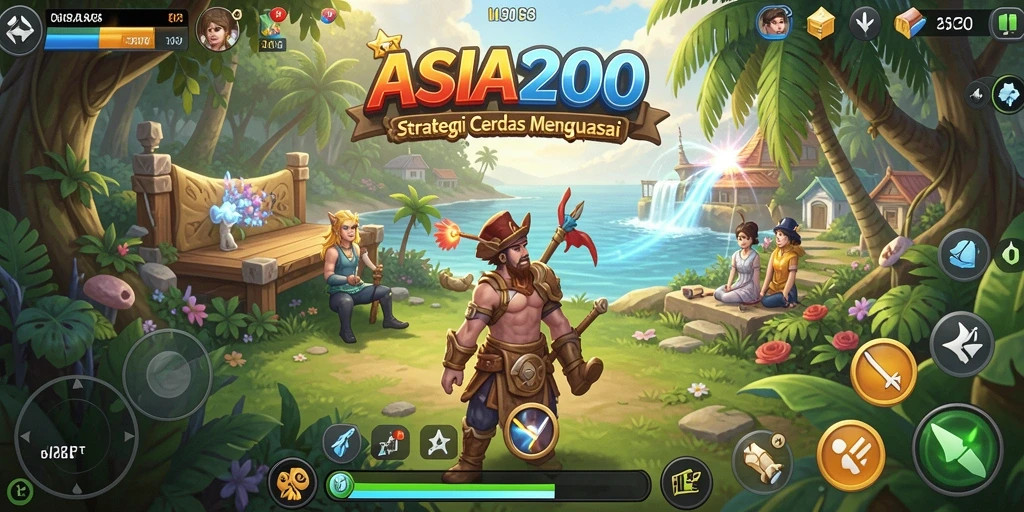 Tampilan gameplay menakjubkan dengan strategi yang intens.