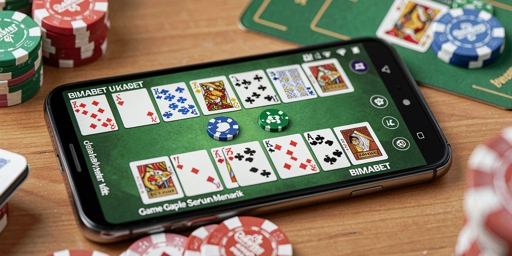 Tampilan gameplay Gaple yang menarik dan interaktif.