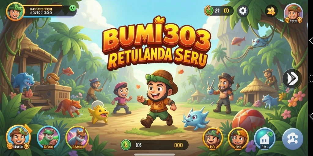 Gameplay seru BUMI303 dengan grafik menarik dan tantangan mendebarkan.