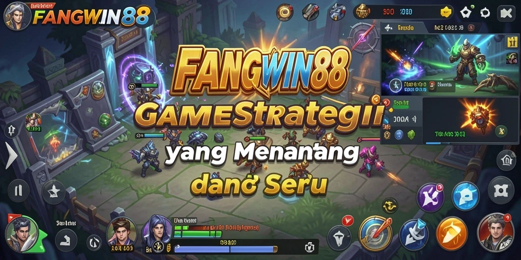 Tampilan gameplay seru dan menantang dari FANGWIN88.