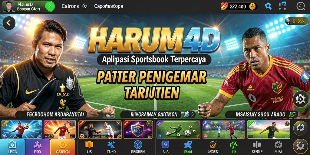 Tampilan screenshot utama HARUM4D menunjukkan pengalaman taruhan yang menarik.