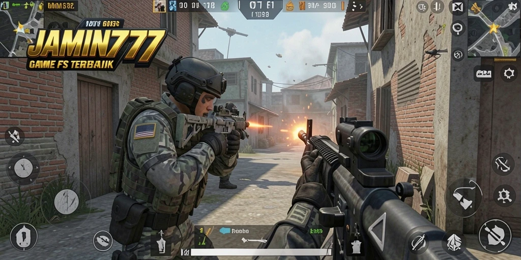 Tampilan seru gameplay menembak di JAMIN777 dengan aksi yang mendebarkan.