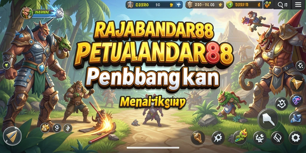 Tampilan gameplay menarik dari RAJABANDAR88 di dunia Open World.