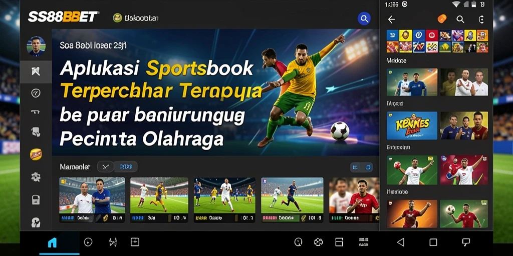 Tampilan antarmuka SS88BET yang menarik dan mudah dipahami.