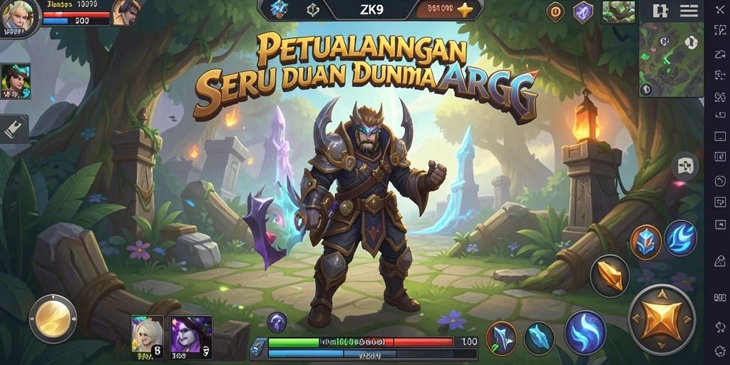 Tangkapan layar ZK9 menampilkan aksi pertempuran epik dalam dunia ARPG yang menakjubkan.